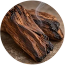 Smoked wood