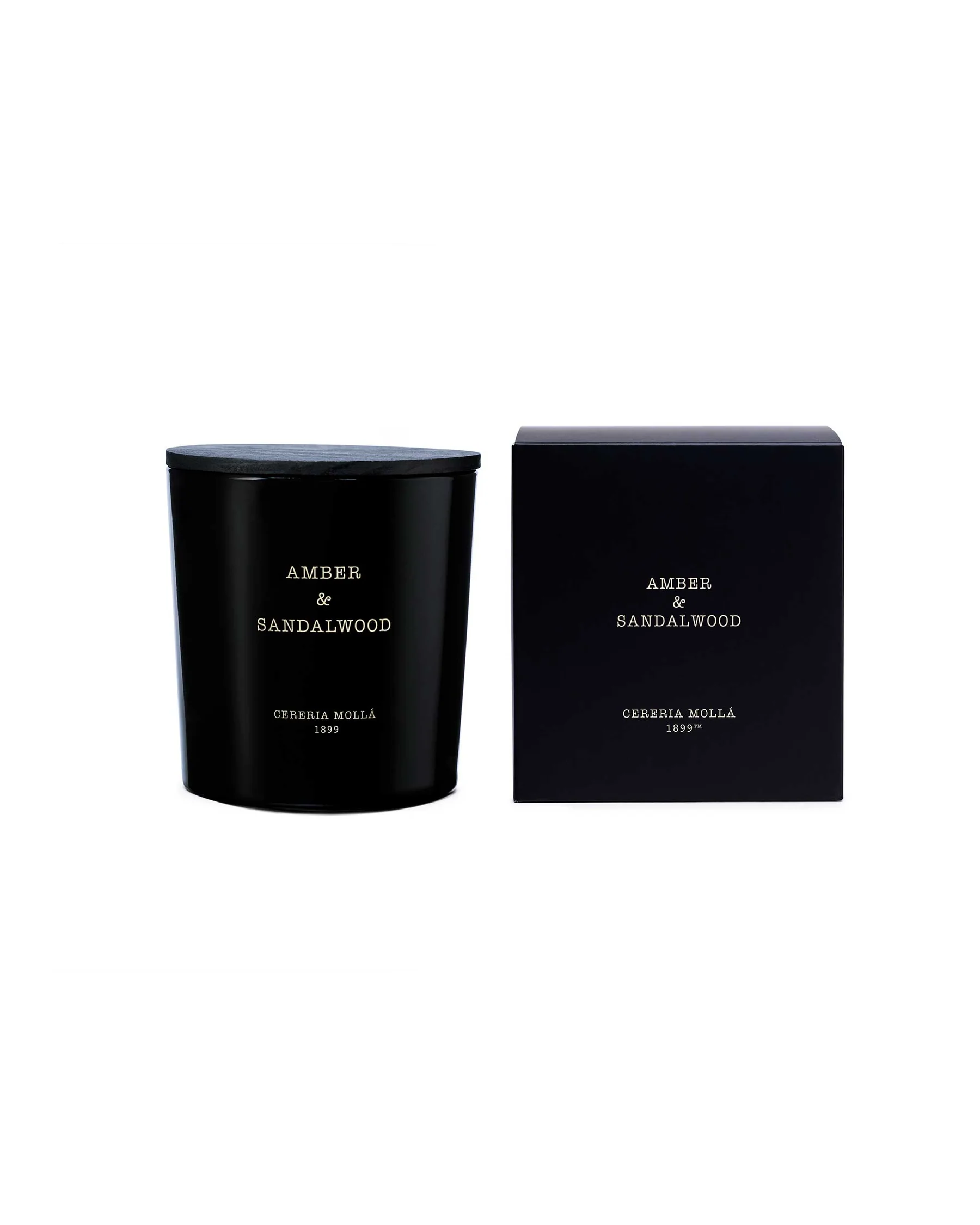 Cereria Mollá 1899 Amber & Sandalwood Scented XL Candle 600 g