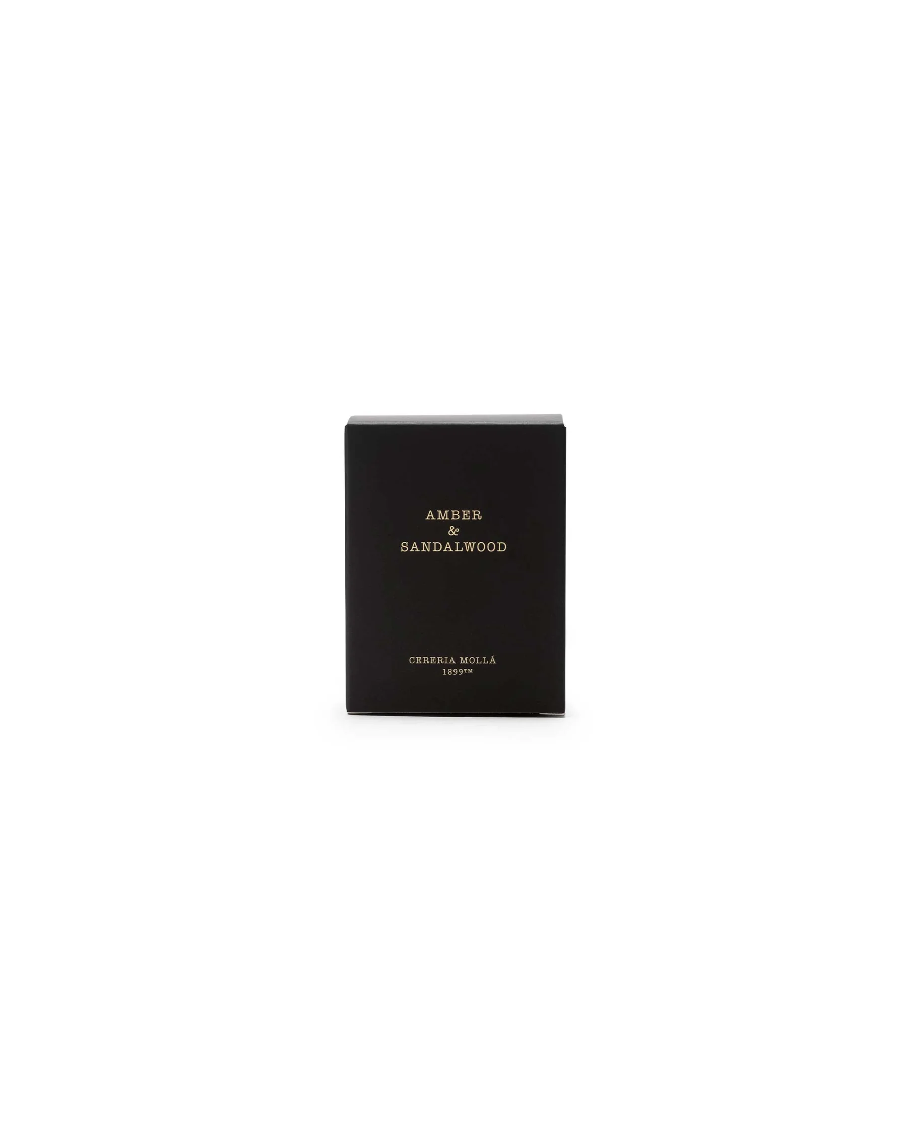 Cereria Mollá 1899 Amber & Sandalwood Scented Mini Candle 70 g
