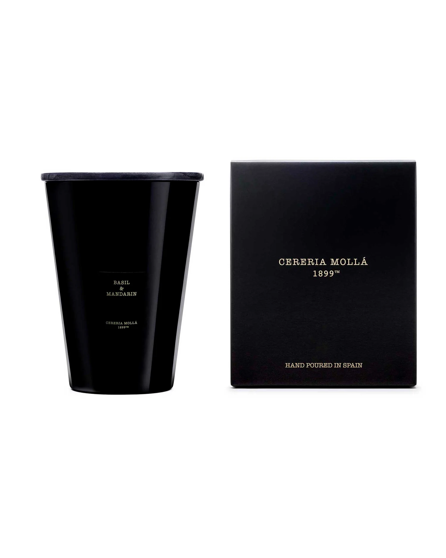 Cereria Mollá 1899 Basil & Mandarin Scented XXL Candle 3500 g
