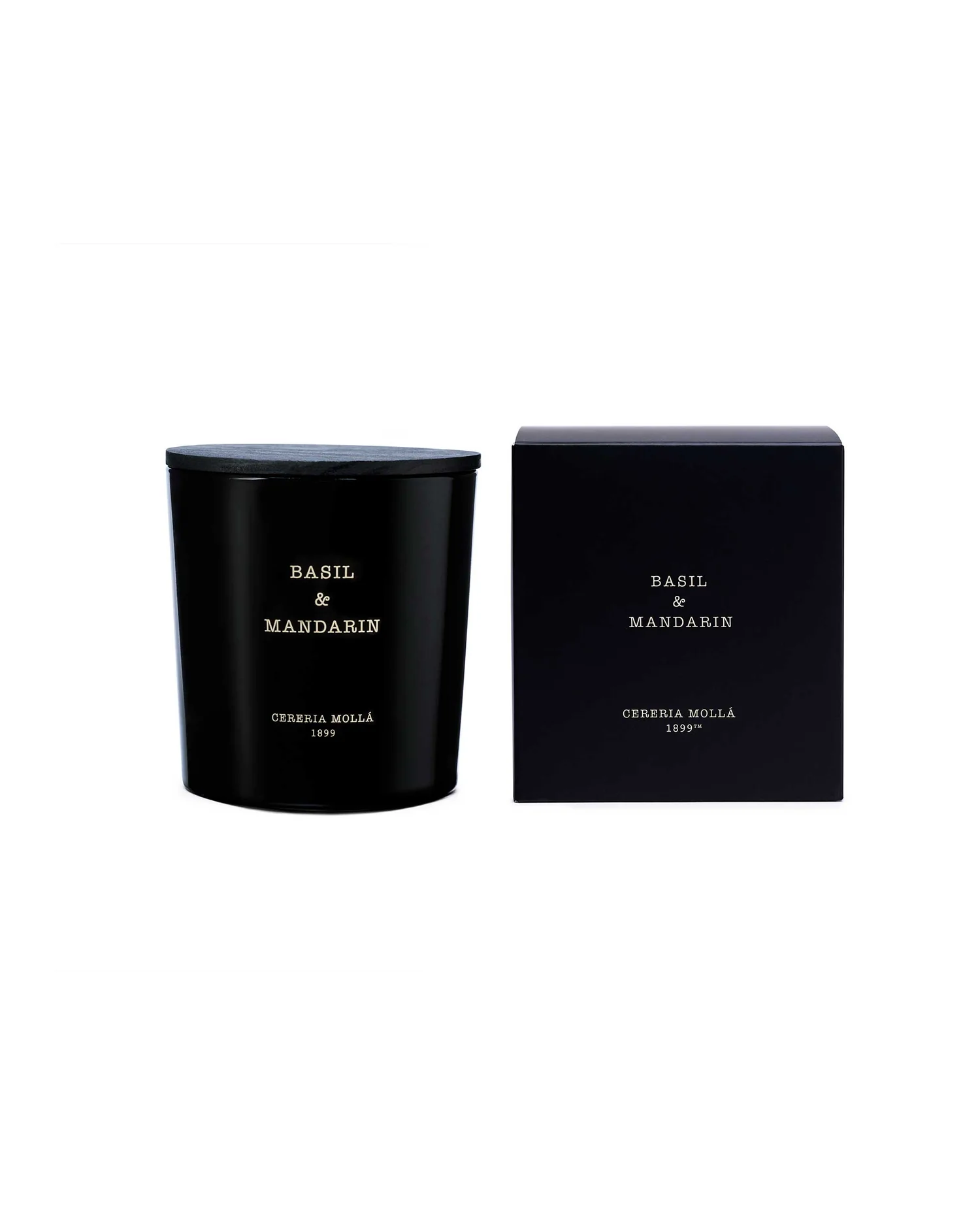Cereria Mollá 1899 Basil & Mandarin Scented XL Candle 600 g