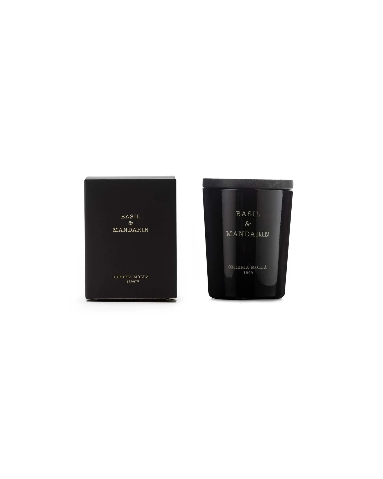Cereria Mollá 1899 Basil & Mandarin Scented Mini Candle 70 g