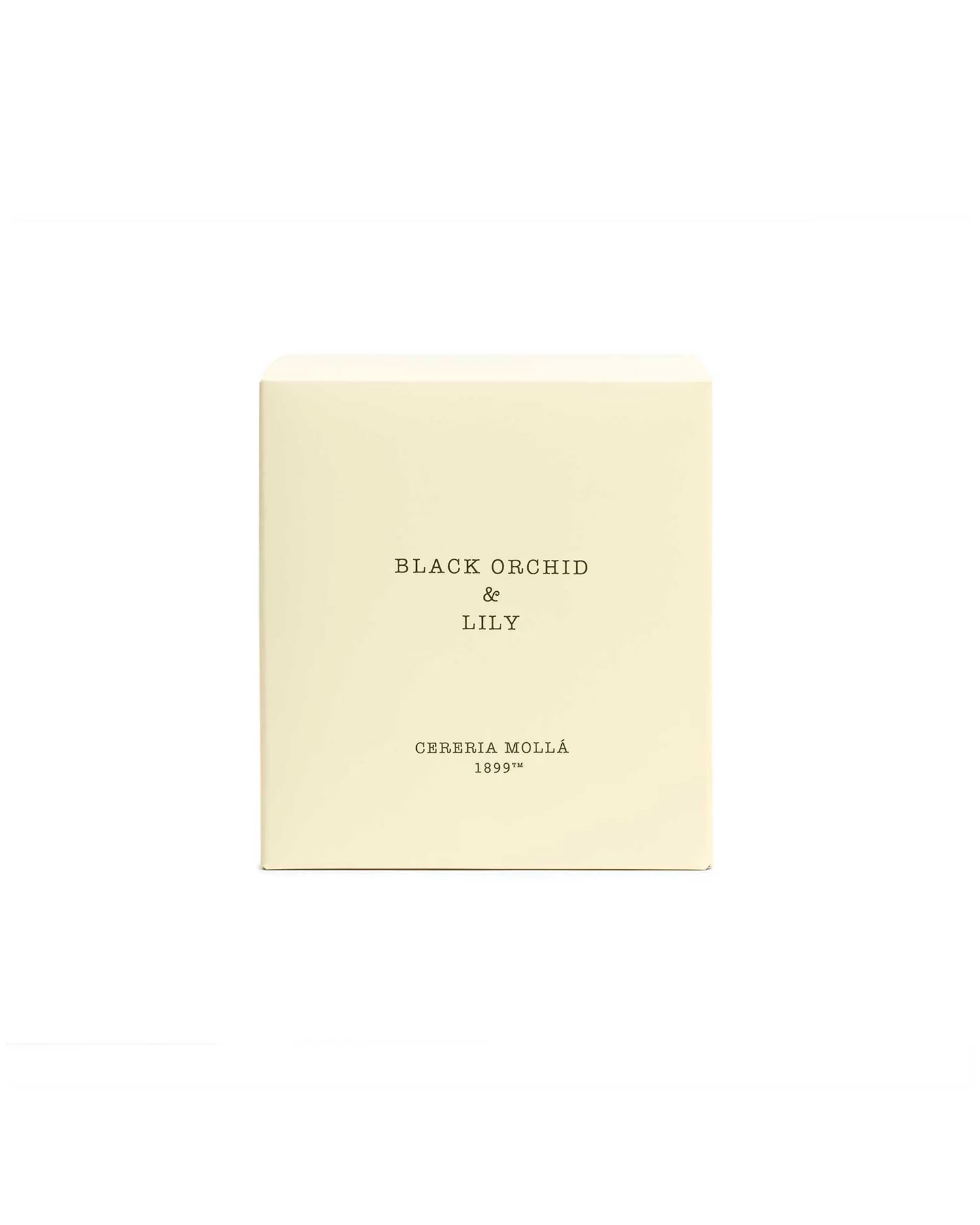 Cereria Mollá 1899 Black Orchid & Lily Scented XL Candle 600 g