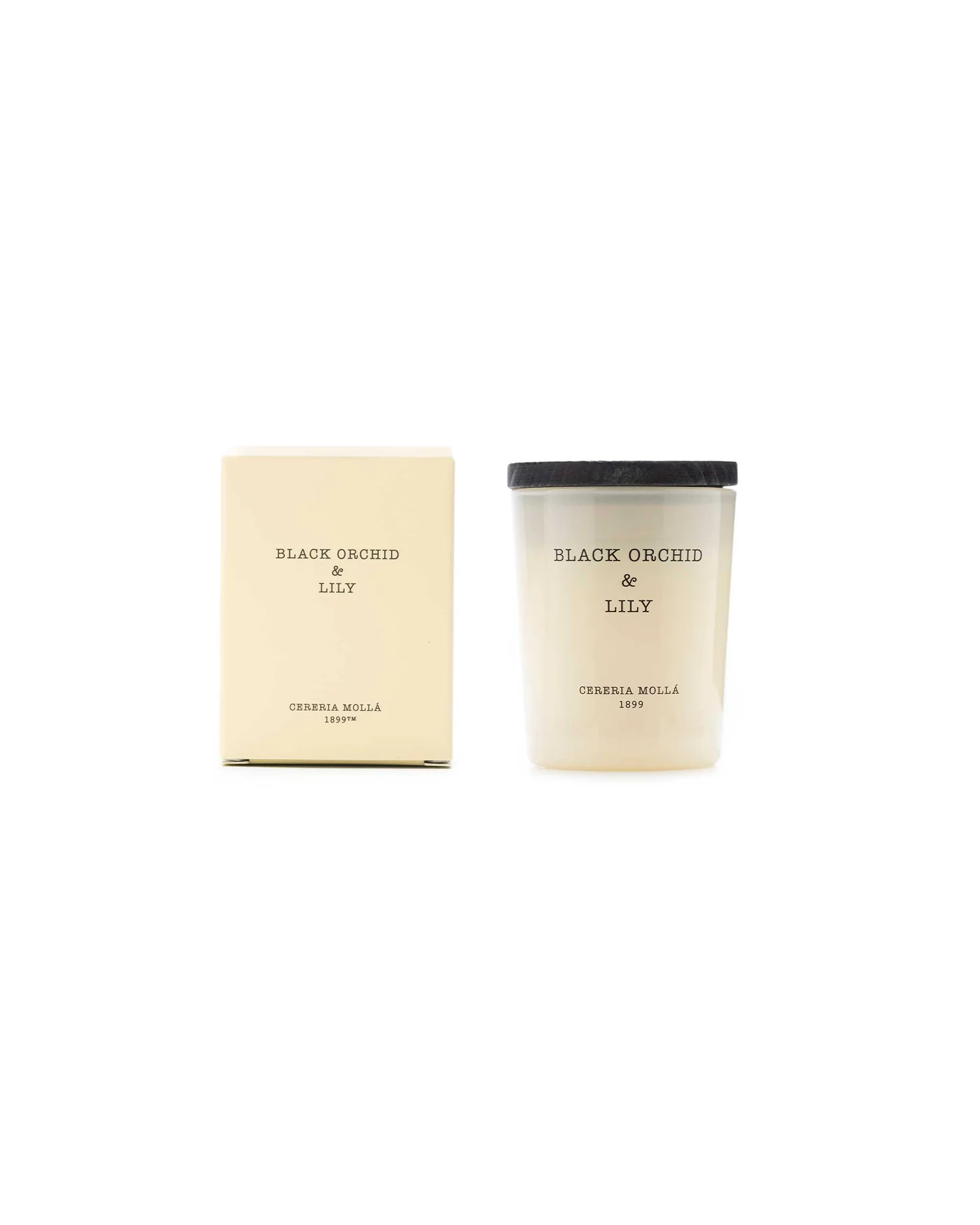 Cereria Mollá 1899 Black Orchid & Lily Scented Mini Candle 70 g