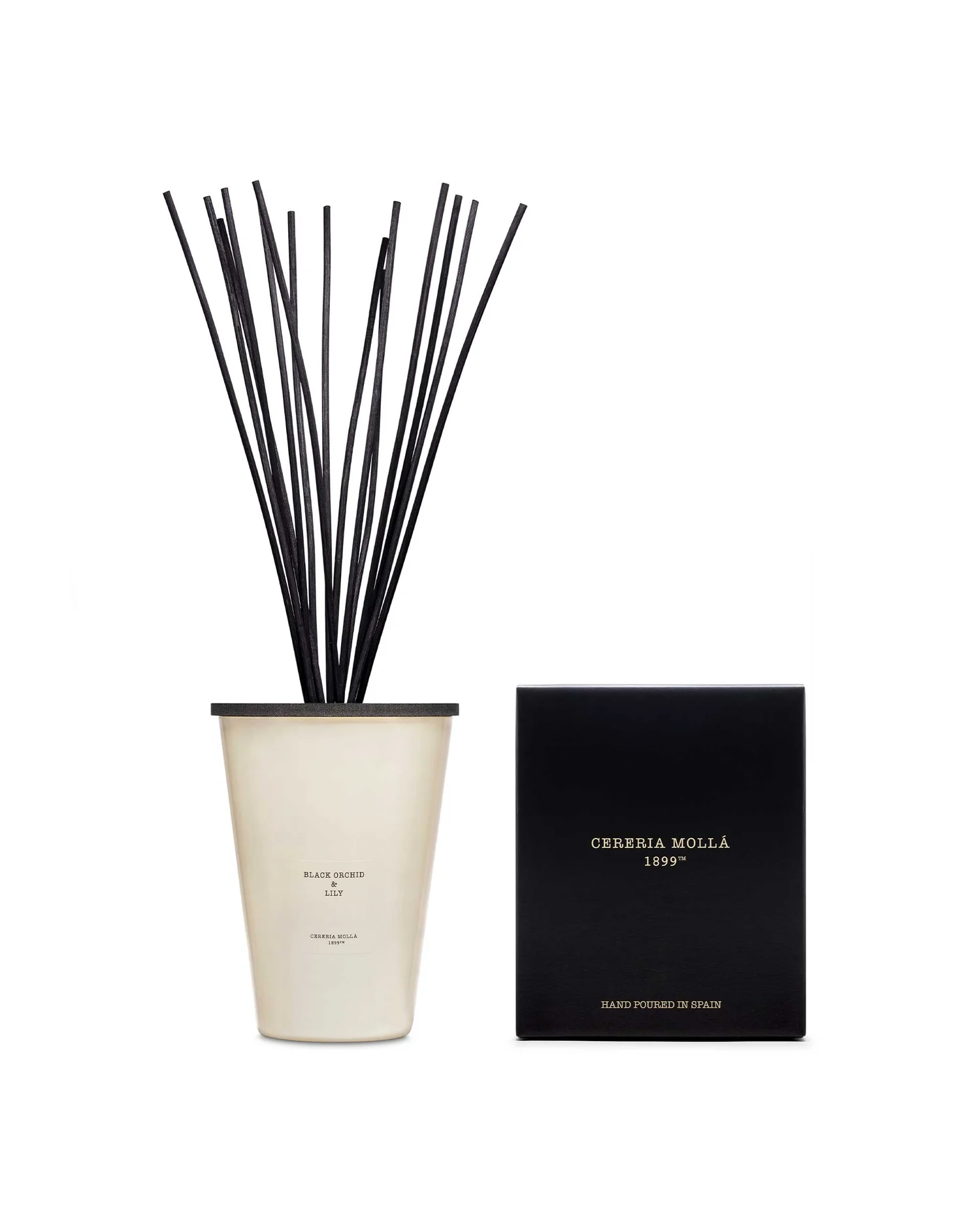 Cereria Mollá 1899 Black Orchid & Lily Reed Diffuser 3000 ml