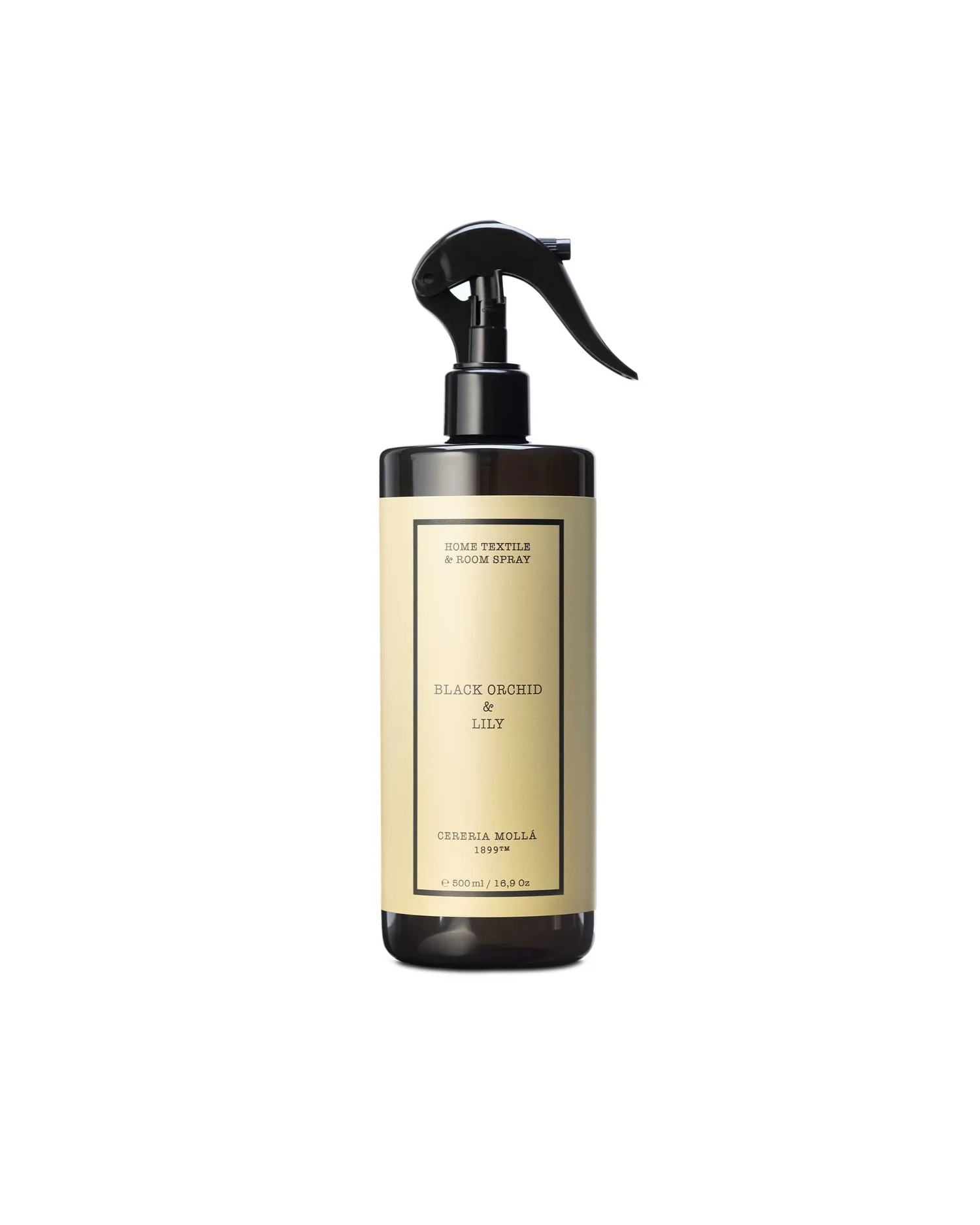 Cereria Mollá 1899 Black Orchid & Lily Fragrance for Fabrics Textile Spray 500 ml
