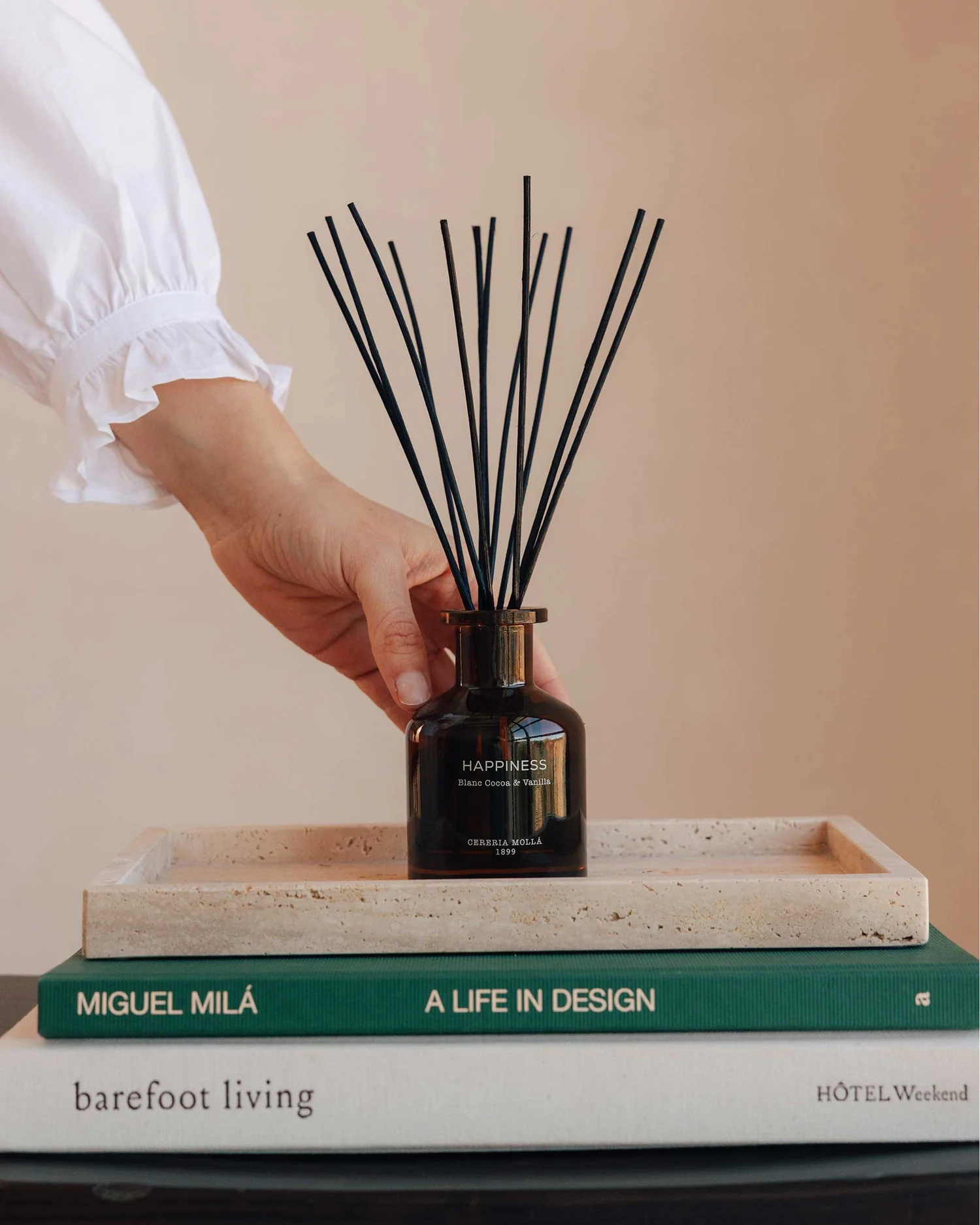 Cereria Mollá 1899 Blanc Cocoa & Vanilla Happiness Reed Diffuser 120 ml