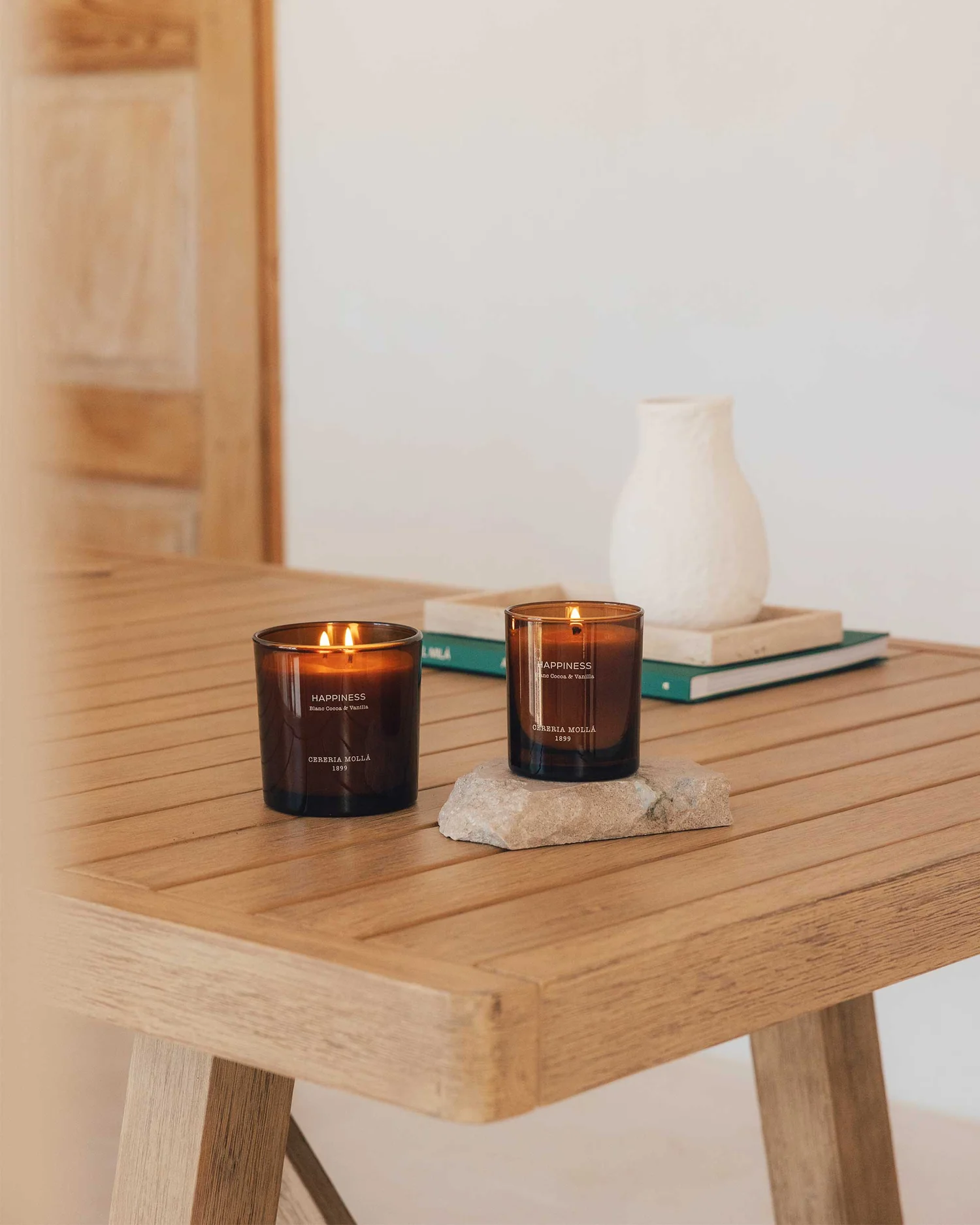 Cereria Mollá 1899 Happiness Blanc Cocoa & Vanilla Scented Candle 230 g