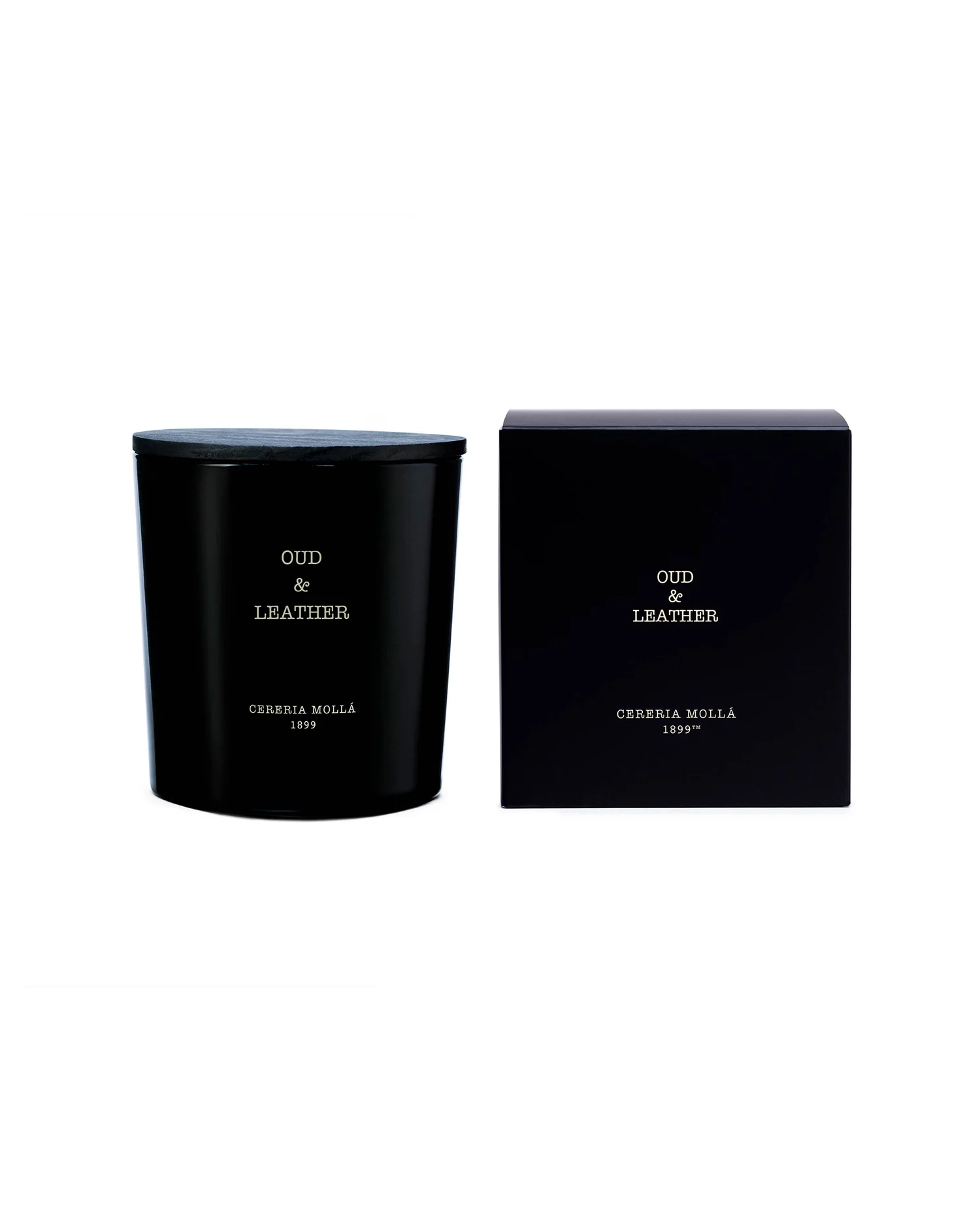 Cereria Mollá 1899 Oud & Leather Scented XL Candle 600 g