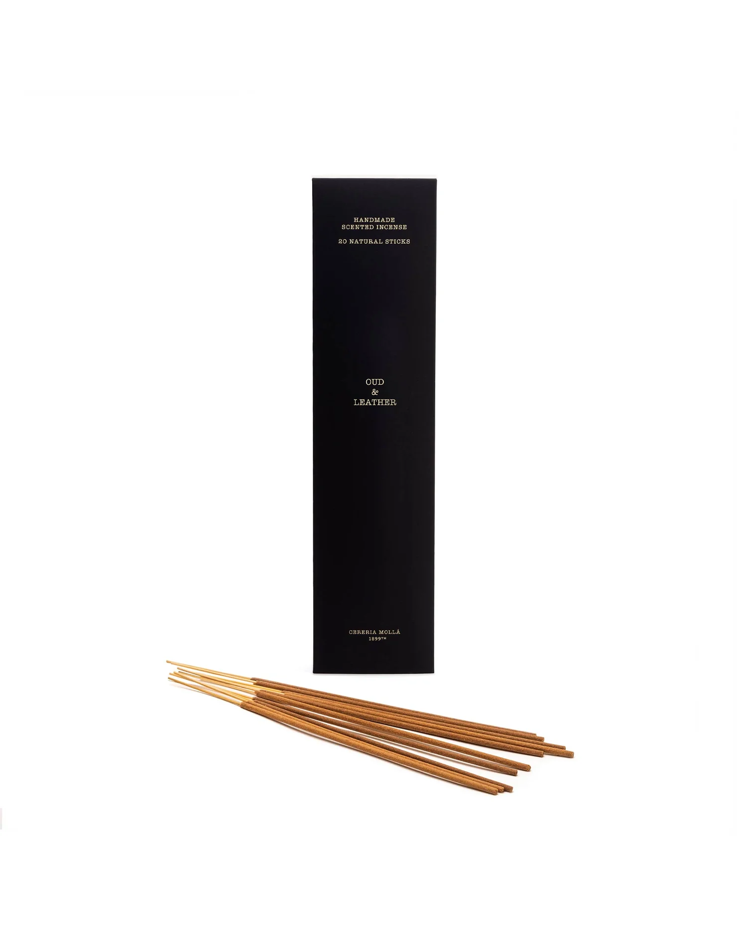 Cereria Mollá 1899 Oud & Leather Incense 20 Sticks