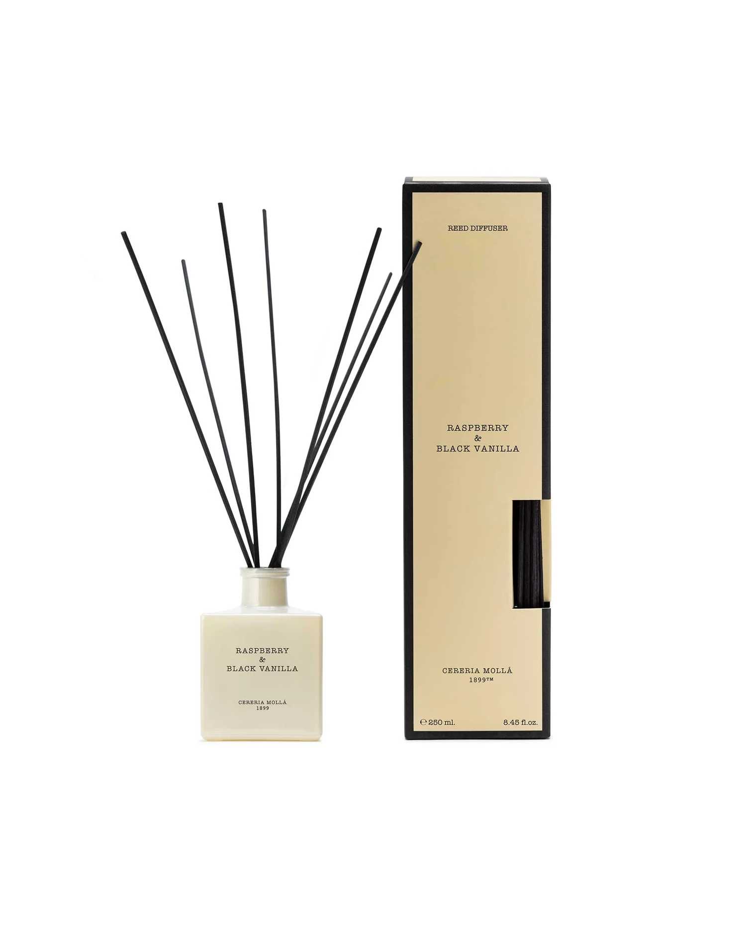Cereria Mollá 1899 Raspberry & Black Vanilla Reed Diffuser 250 ml