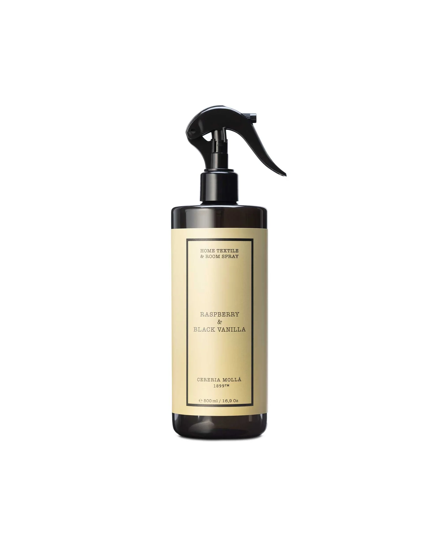 Cereria Mollá 1899 Raspberry & Black Vanilla Fragrance for Fabrics Textile Spray 500 ml