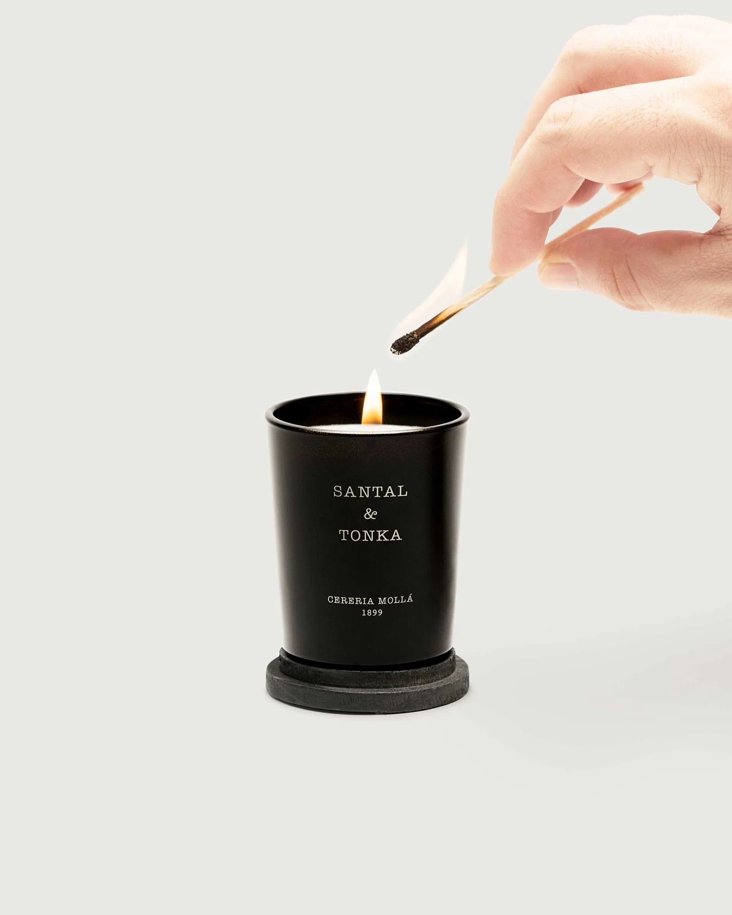 Cereria Mollá 1899 Santal & Tonka Scented Mini Candle 70 g