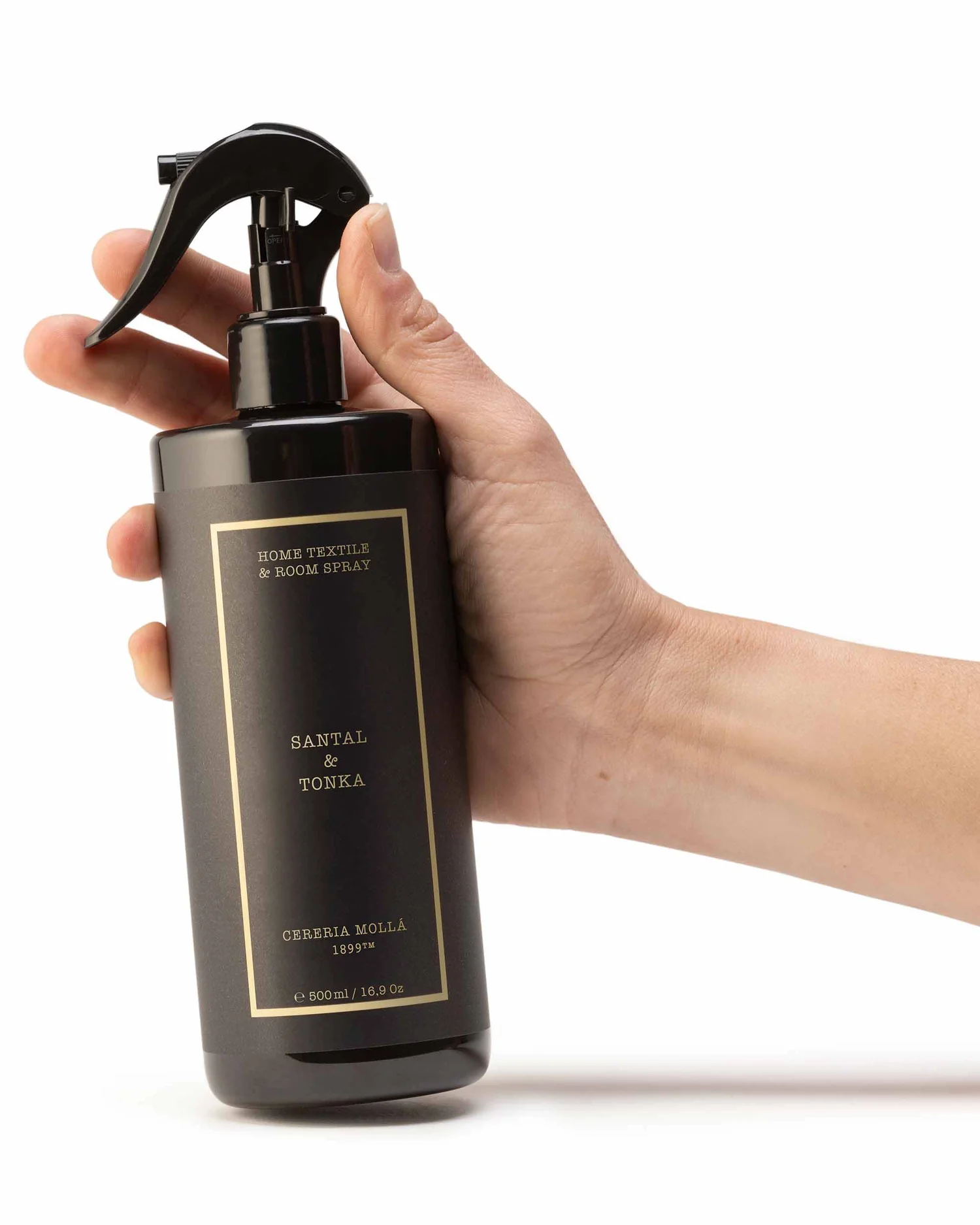 Cereria Mollá 1899 Santal & Tonka Fragrance for Fabrics Textile Spray 500 ml