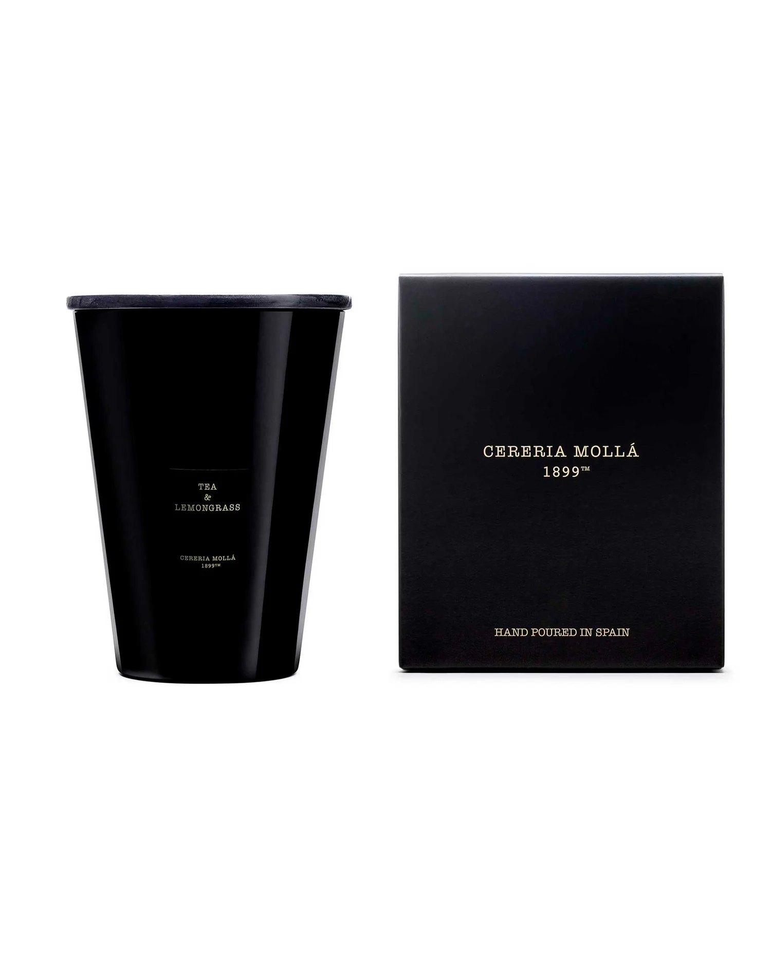 Cereria Mollá 1899 Tea & Lemongrass Scented XXL Candle 3500 g