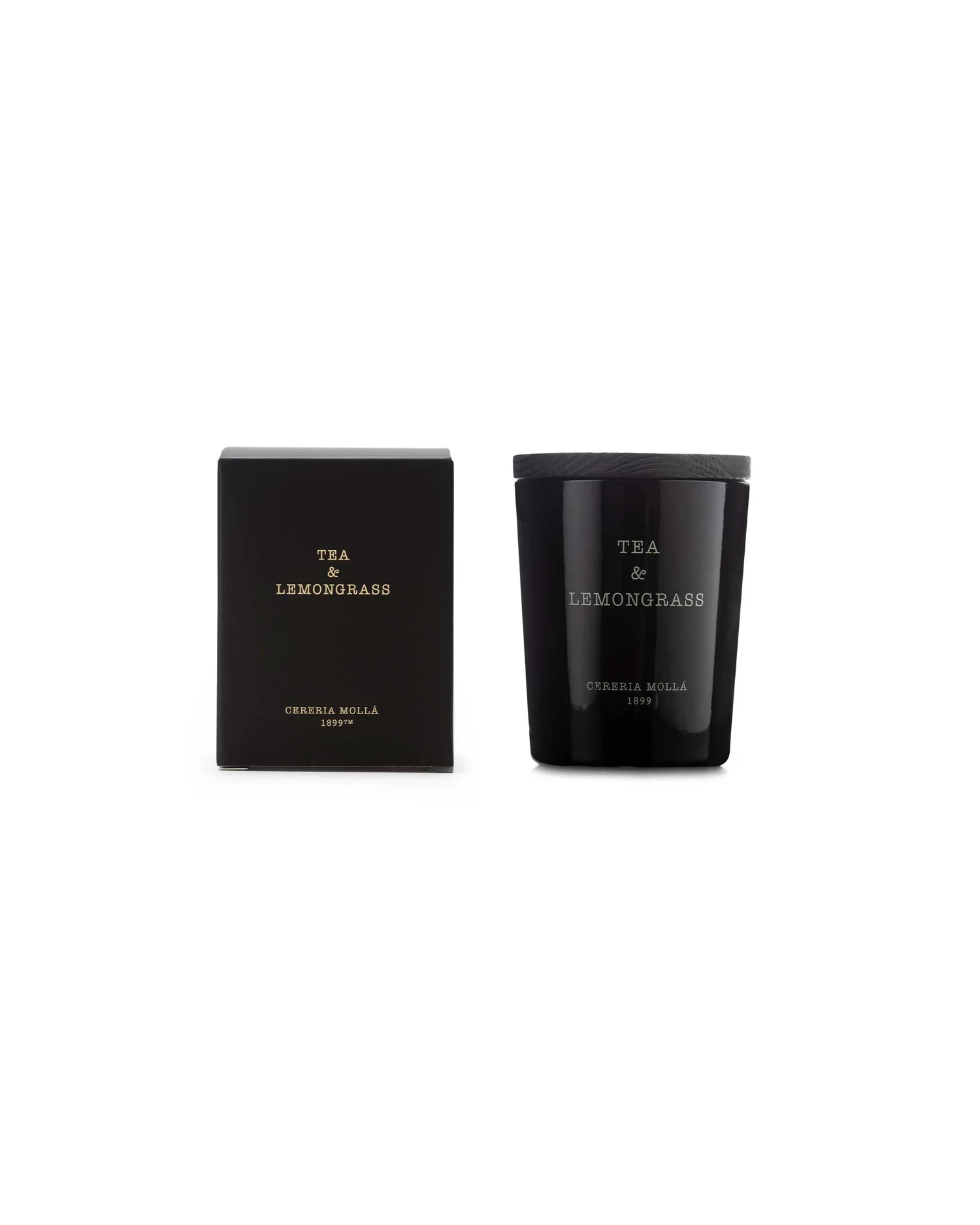 Cereria Mollá 1899 Tea & Lemongrass Scented Mini Candle 70 g
