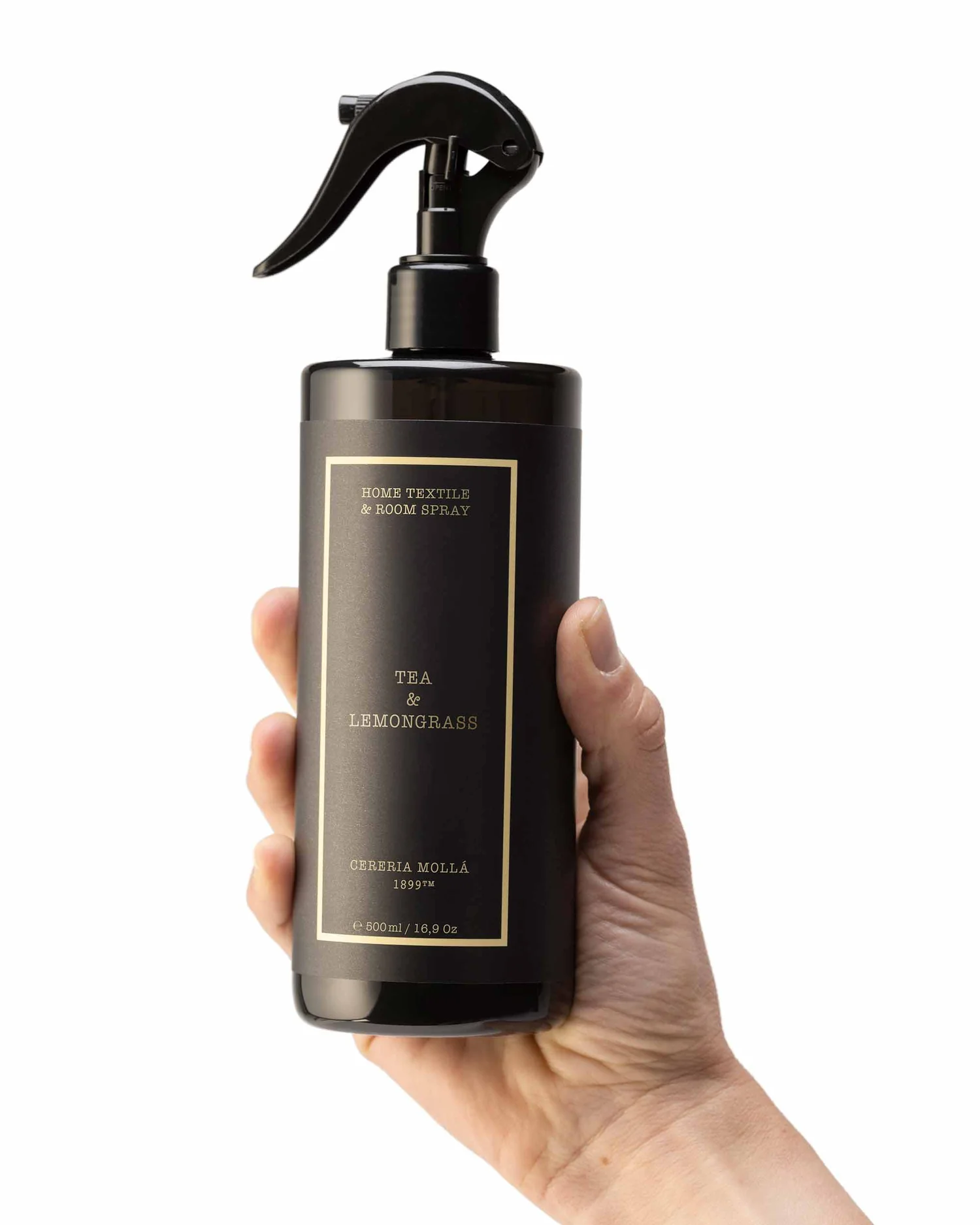 Cereria Mollá 1899 Tea & Lemongrass Fragrance for Fabrics Textile Spray 500 ml