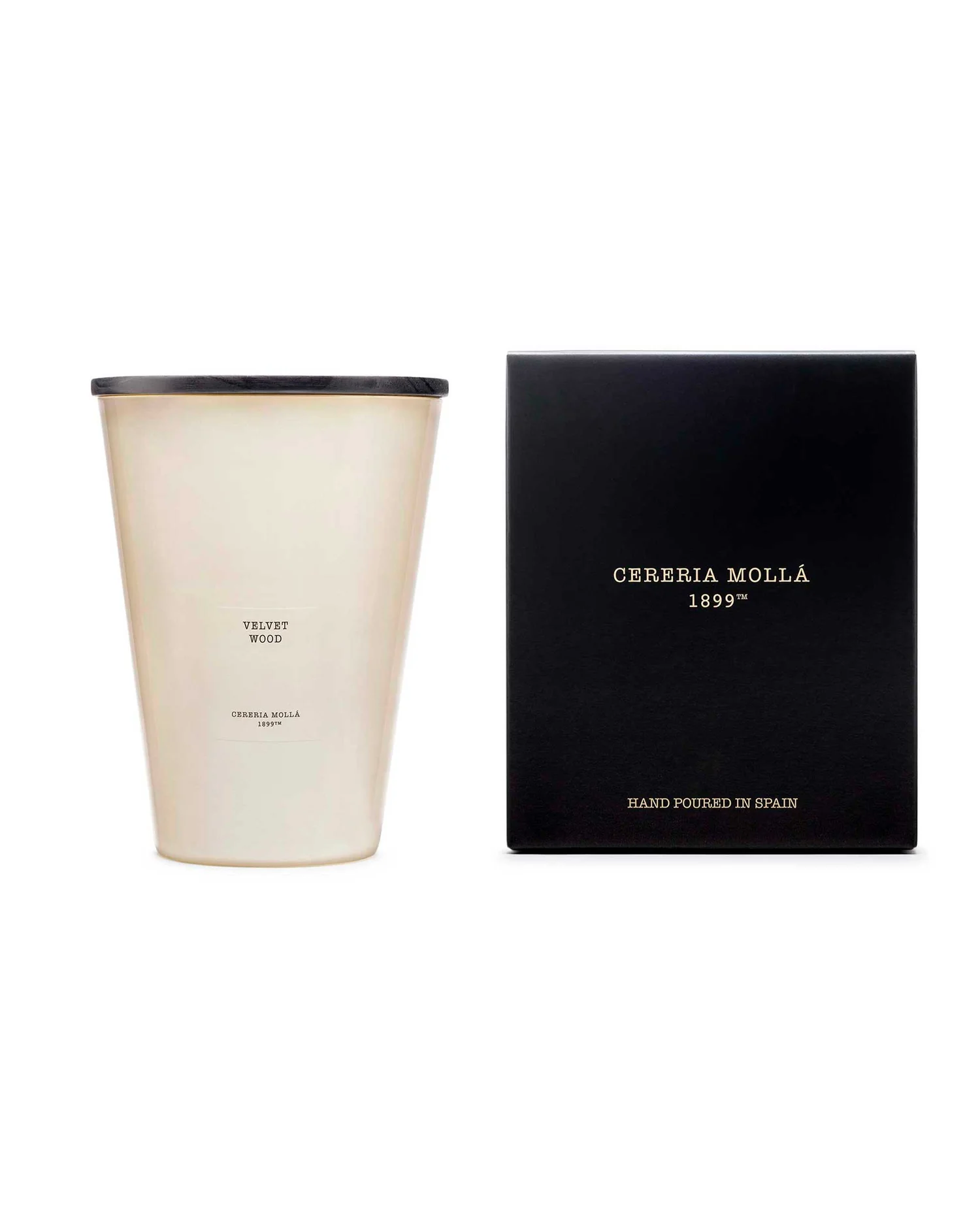 Cereria Mollá 1899 Velvet Wood Scented XXL Candle 3500 g