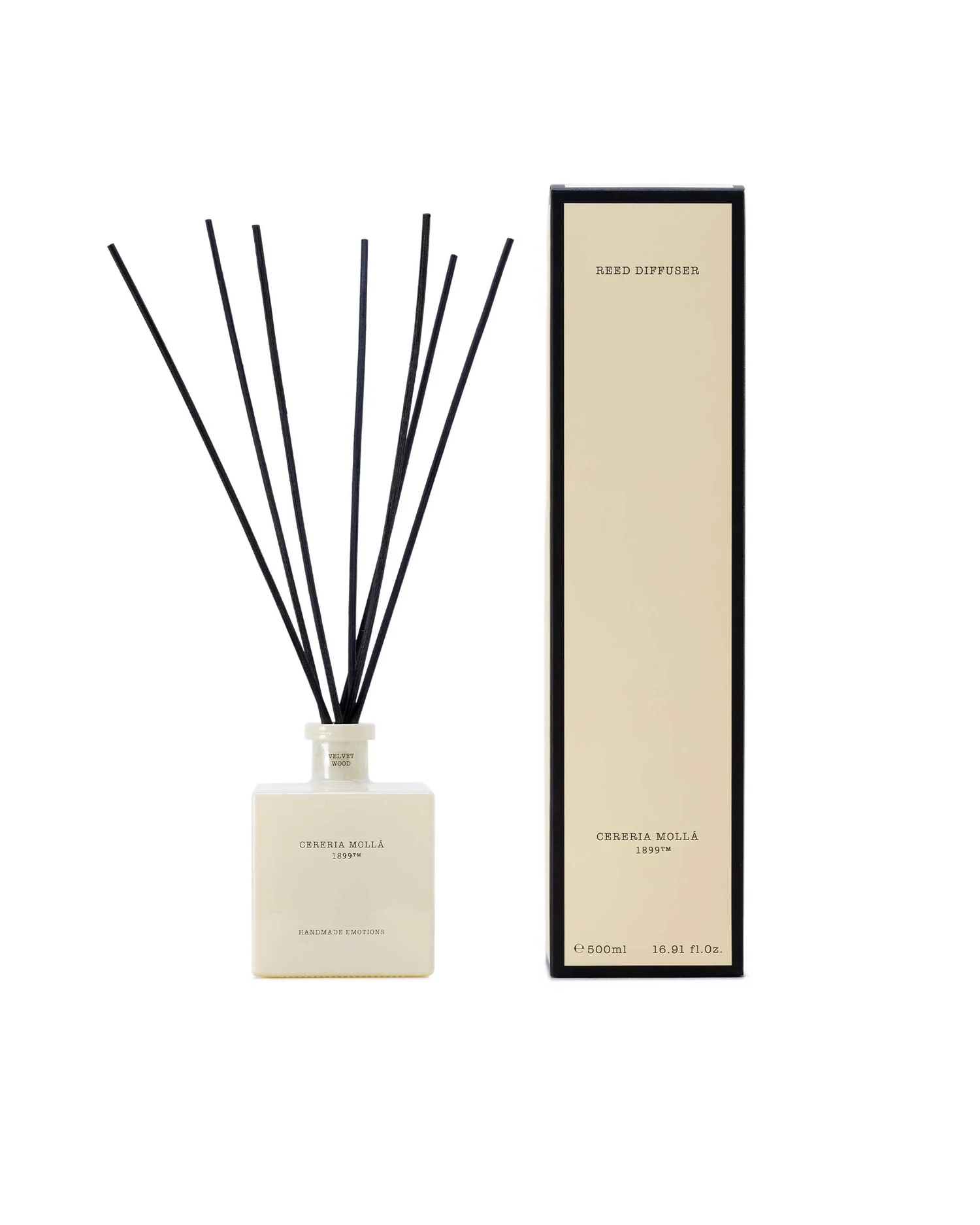 Cereria Mollá 1899 Velvet Wood Reed Diffuser 500 ml