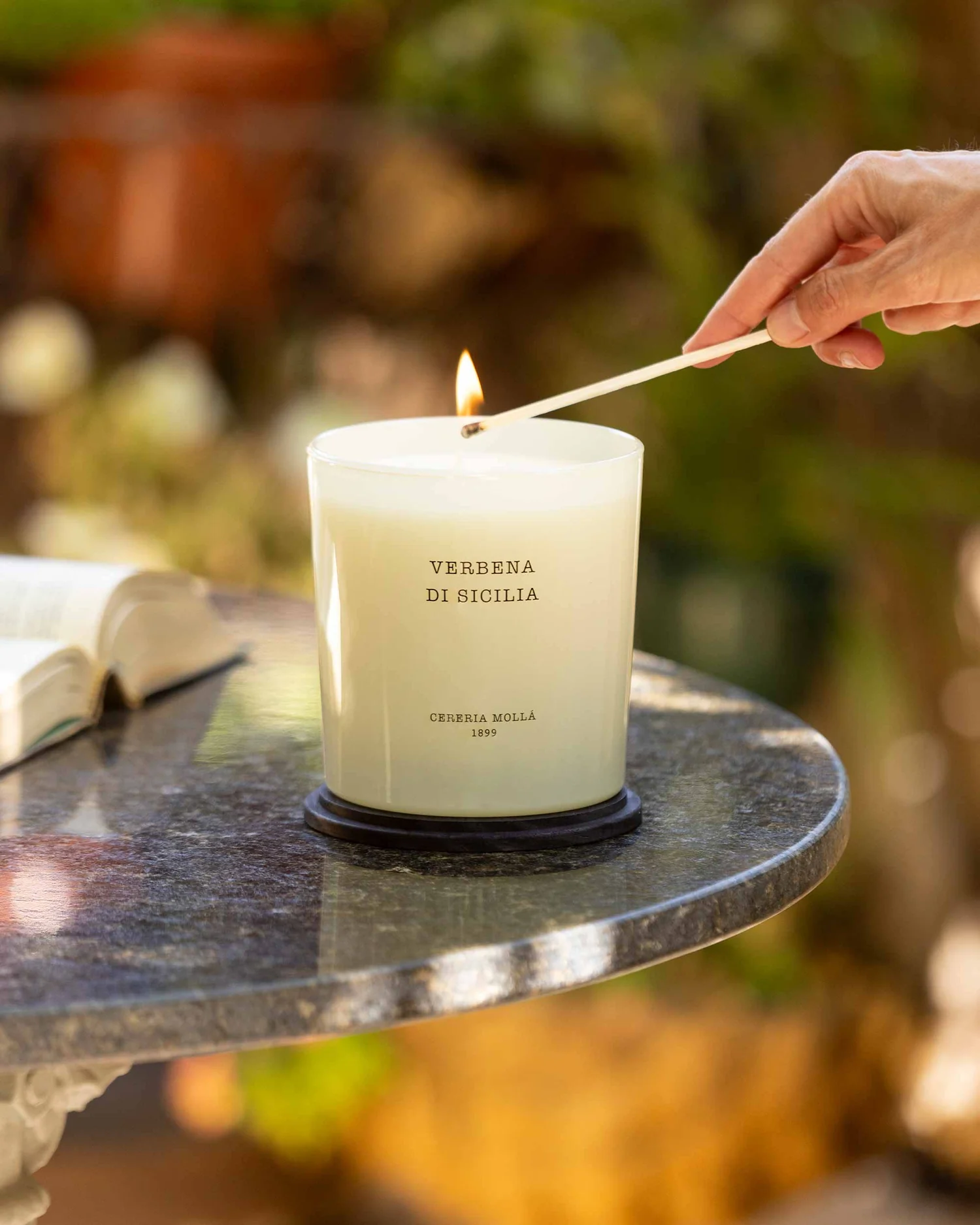 Cereria Mollá 1899 Verbena Di Sicilia Scented XL Candle 600 g
